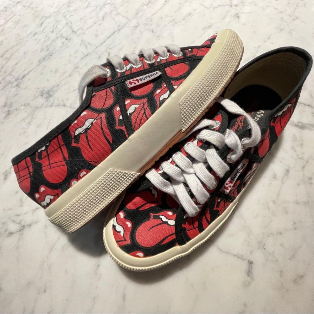 Rolling Stones Superga, size 39